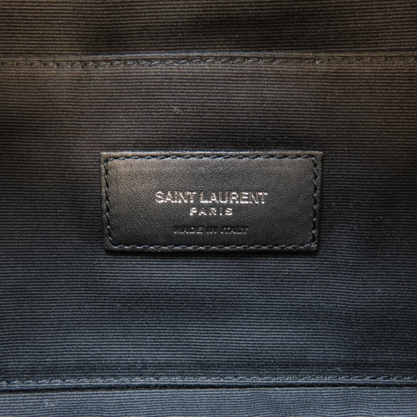 【二手名牌BRAND OFF】SAINT LAURENT 聖羅蘭 黑色 羊皮 腰包 product thumbnail 6