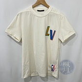 BRAND楓月 LOUIS VUITTON LV X NBA聯名白短T #XS 聯名款 T恤 休閒 百搭