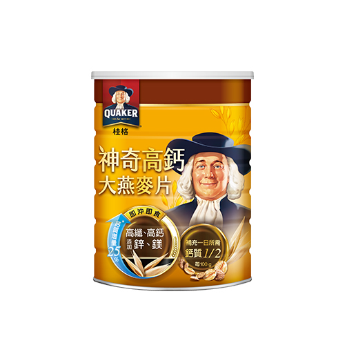 桂格 神奇高鈣麩片燕麥片(700G)【愛買】 product thumbnail 2