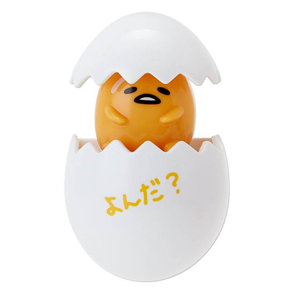 【震撼精品百貨】蛋黃哥Gudetama~蛋黃哥趣味躲貓貓彈跳造型磁鐵(雞蛋)