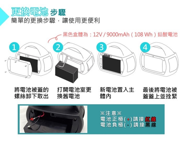 【AUTOMAXX】DC/AC專業級手提式行動電源 UP-5HA 充電 大容量 台製高品質 現貨 戶外 露營 product thumbnail 6