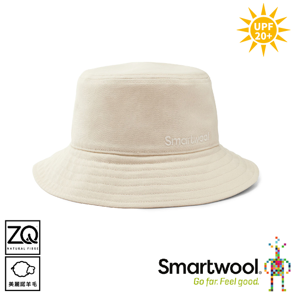 【SmartWool 美國 Bucket Hat 漁夫帽《杏色》】SW017060/遮陽帽/登山帽/休閒帽