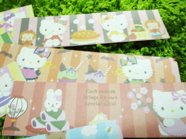 【震撼精品百貨】Hello Kitty 凱蒂貓~便條紙-長條型-銅鑼燒圖案【共1款】 product thumbnail 4
