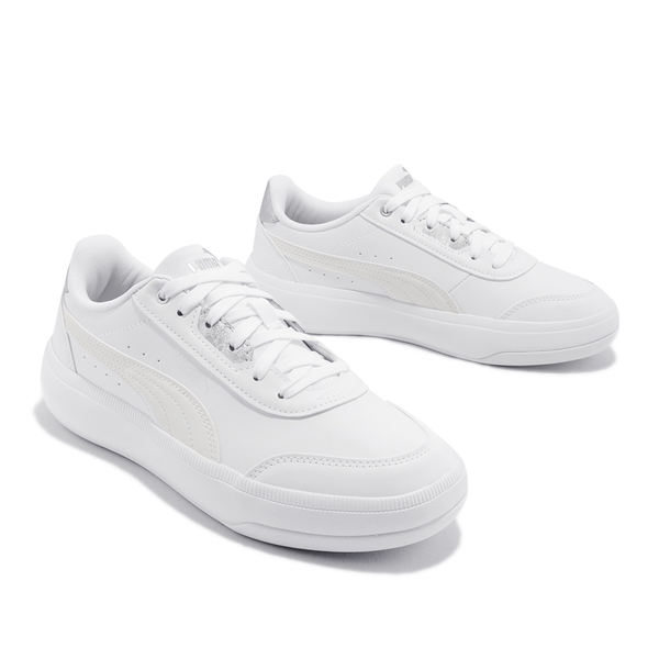 PUMA Tori Space Metallics 女款 全白 休閒鞋 38934002【KAORACER】 product thumbnail 5