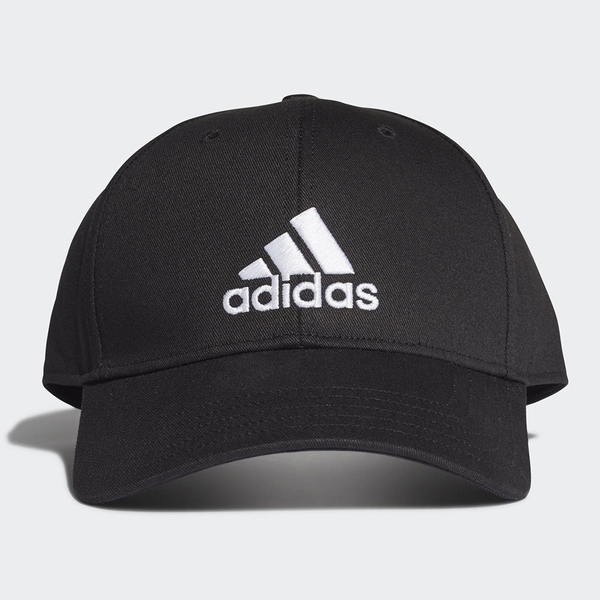 Adidas Baseball Cap 帽子 老帽 休閒 遮陽 涼感 抗紫外線 刺繡 黑【運動世界】FK0898
