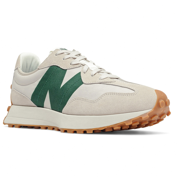 【現貨】New Balance 327 男鞋 慢跑 休閒 復古 拼接 撞色 米 綠【運動世界】MS327HR1 product thumbnail 4