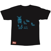黑皮牛 L／附贈品︱恐龍飲料袋（隨機）【樂山教養院創作T恤】