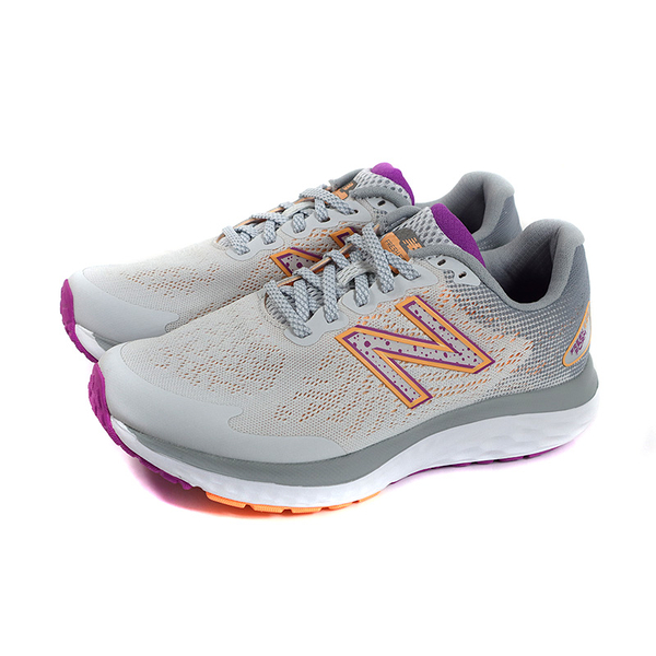 NEW BALANCE FRESH FOAM 680 運動鞋 復古鞋 女鞋 灰/橘 W680GN7-D no101