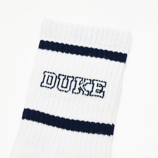 NCAA DUKE 成人襪 中長襪 白/深藍滾邊 72215845 00 noA18 product thumbnail 2