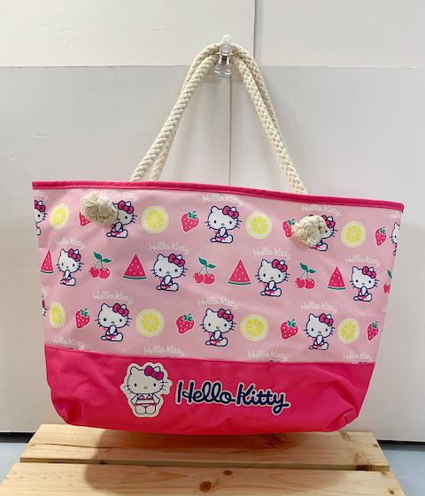 【震撼精品百貨】Hello Kitty 凱蒂貓~KITTY肩背包/手提包-夏季海灘#44663