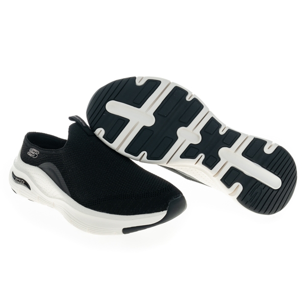 Skechers Arch Fit-Keep It Light 懶人鞋 女鞋 黑 透氣 無鞋帶 健走 149774BKRG product thumbnail 6