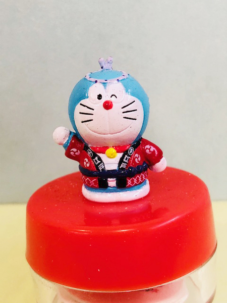 【震撼精品百貨】Doraemon_哆啦A夢~Doraemon饅頭貼紙-江戶限定版-小叮噹紅 product thumbnail 3