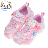 《布布童鞋》Moonstar日本甜心女孩果凍熊粉色競速兒童機能運動鞋(15~22公分) [ I2L804G ]