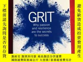 二手書博民逛書店Grit：Why罕見passion and resilience are the secrets to succe