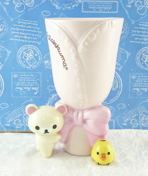 震撼精品百貨 Rilakkuma San X 拉拉熊懶懶熊 San X 花瓶 花器 牛奶妹 大 Yahoo奇摩超級商城