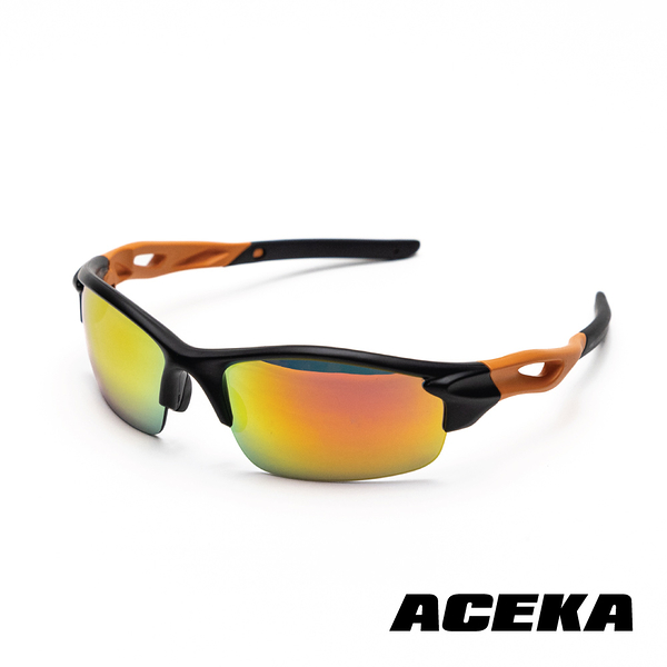 ACEKA SONIC 超輕量炫彩運動太陽眼鏡-活力橘 WUZ 超輕量 運動 太陽眼鏡