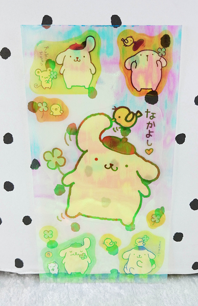 【震撼精品百貨】Pom Pom Purin 布丁狗~貼紙