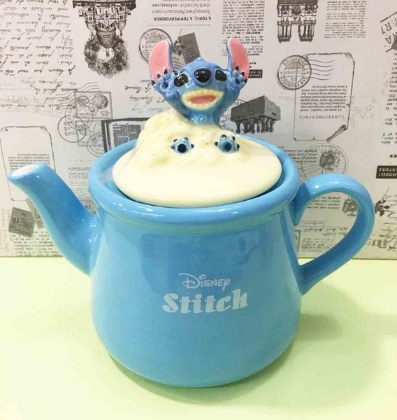 【震撼精品百貨】Stitch_星際寶貝史迪奇~造型茶壺附慮網*24617