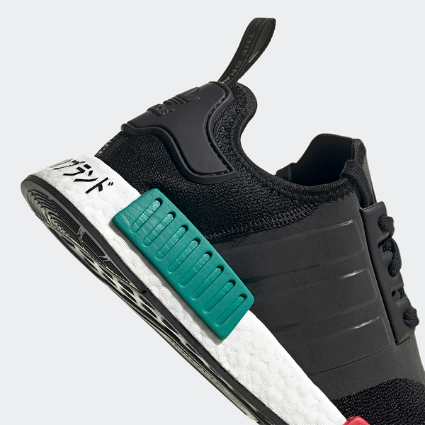 Adidas NMD R1 男鞋 女鞋 慢跑 休閒 襪套 BOOST 日文 黑【運動世界】EF4260 product thumbnail 9