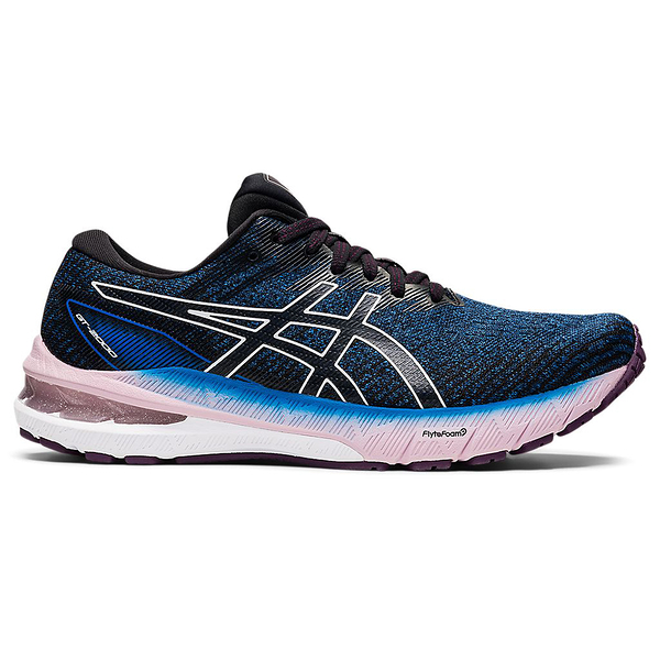 Asics GT-2000 10 女鞋 慢跑 針織 輕盈 緩衝 穩定 藍粉【運動世界】1012B045-402