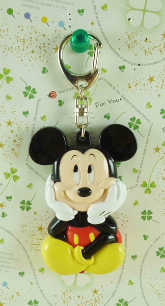 【震撼精品百貨】Micky Mouse_米奇/米妮 ~鑰匙圈-米奇托腮