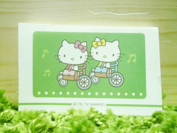 【震撼精品百貨】Hello Kitty 凱蒂貓~便條紙-騎腳踏車圖案【共1款】