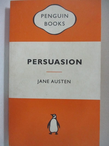 【書寶二手書T9／原文小說_C1W】Persuasion_Jane Austen, Jane