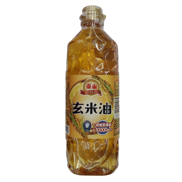 泰山玄米油0.6L /單入【康鄰超市】