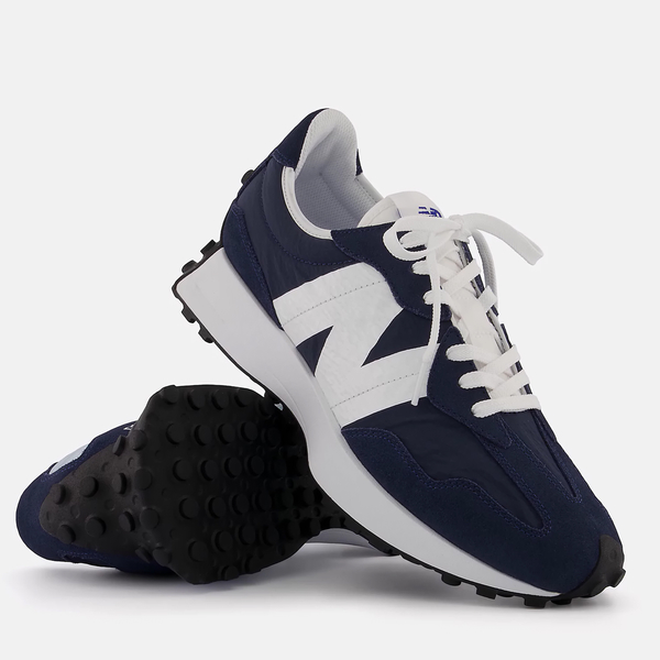 【現貨】New Balance 327 D 男鞋 慢跑 休閒 麂皮 復古 撞色 深藍 水藍【運動世界】MS327LJ1 product thumbnail 9