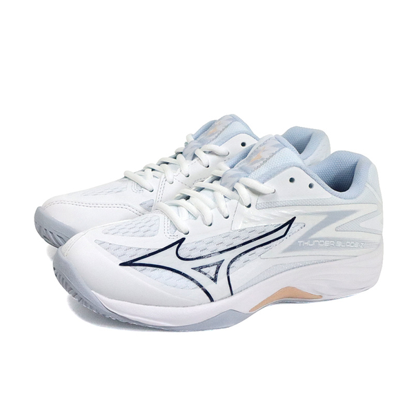 Mizuno THUNDER BLADE Z 美津濃 排球鞋 運動鞋 白 女鞋 V1GC237000 no241