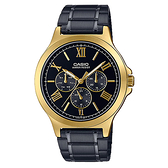 CASIO 卡西歐 手錶專賣店 MTP-V300GB-1A 指針男錶 三眼計時 不鏽鋼錶帶 日常防水 MTP-V300B