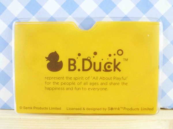 【震撼精品百貨】B.Duck_黃色小鴨~卡套 product thumbnail 5