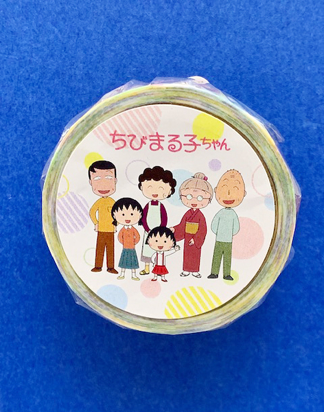 【震撼精品百貨】CHIBI MARUKO CHAN_櫻桃小丸子~小丸子紙膠帶-家庭#57045