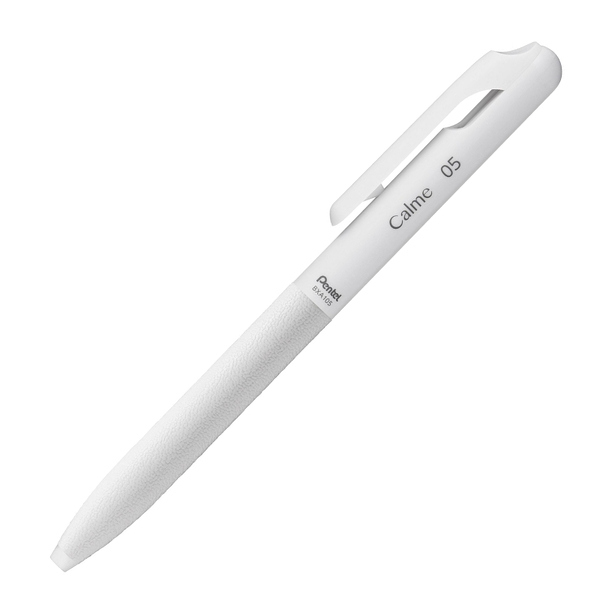 Pentel飛龍 BXA105 0.5 Calme輕油筆-白桿
