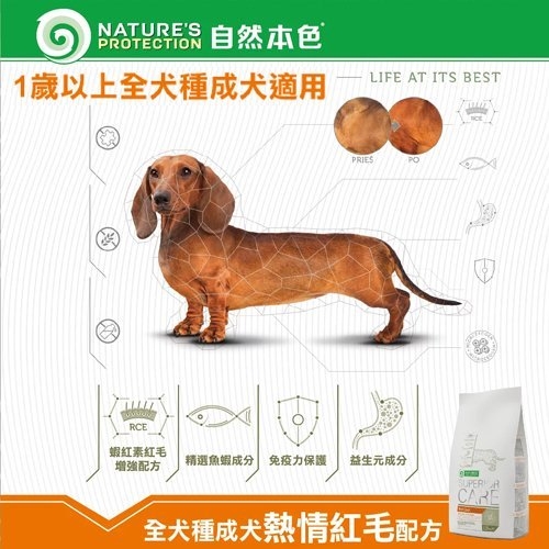 NATURES自然本色 全犬種成犬配方1.5Kg 維護皮膚毛髮保健‧1歲以上成犬適用‧犬糧 product thumbnail 4