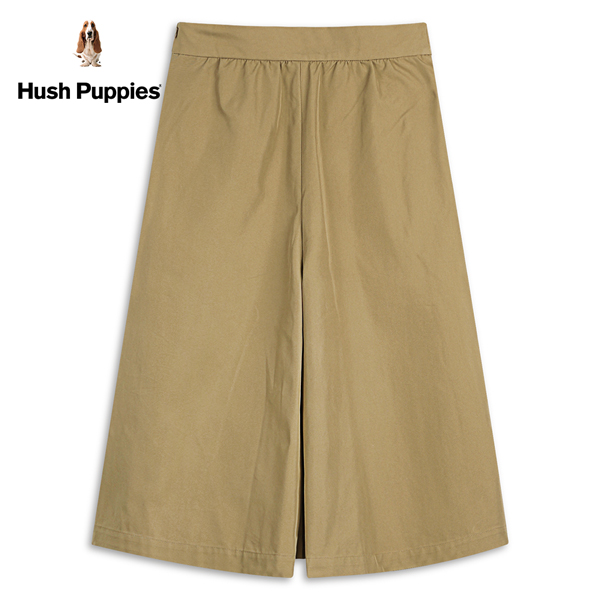 Hush Puppies 褲裙 女裝素色後鬆緊百褶寬褲裙 product thumbnail 3