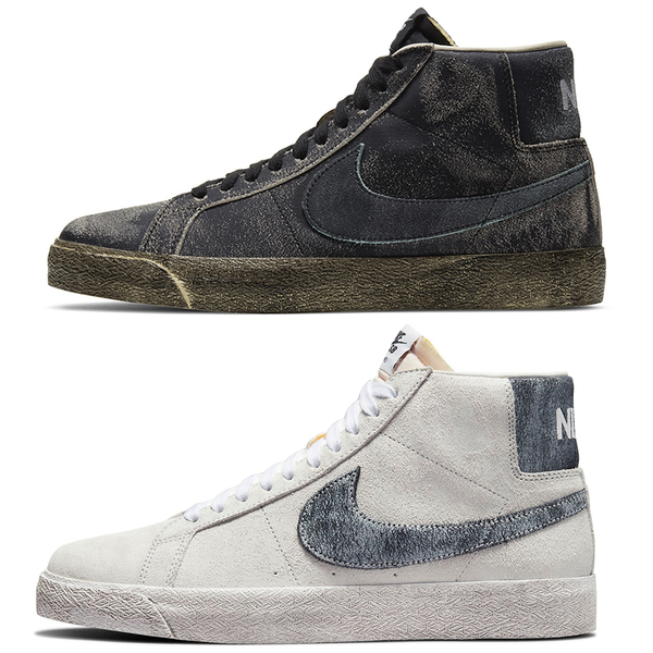 五折出清】Nike SB ZOOM BLAZER MID PRM 男鞋休閒高筒仿舊【運動世界