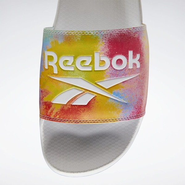 REEBOK CLASSIC SLIDE 男鞋 女鞋 拖鞋 休閒 潑墨 彩色 白色【運動世界】FY5353 product thumbnail 6