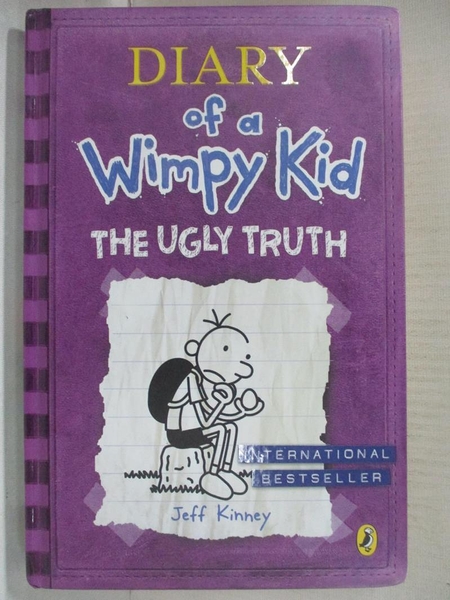 【書寶二手書T6／原文小說_AW2】Diary of a Wimpy Kid-The Ugly Truth: Book 5_Jeff Kinney