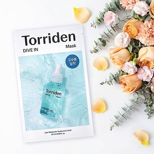 韓國 Torriden DIVE IN微分子玻尿酸面膜(27ml)【小三美日】 DS020655