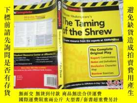 二手書博民逛書店Shakespeare‘s罕見The Taming of The Shrew（英文原版 16開206頁 全本原文、