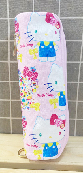 【震撼精品百貨】Hello Kitty 凱蒂貓~Hello Kitty日本SANRIO三麗鷗KITTY化妝包/筆袋-鑽石粉*12826