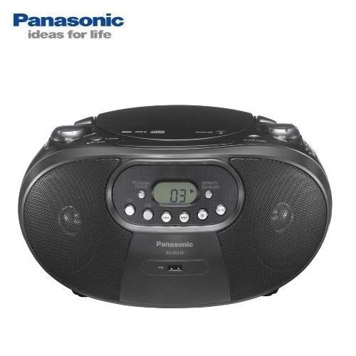 福利品出清【Panasonic國際牌】MP3/USB手提音響 RX-DU10 黑色款