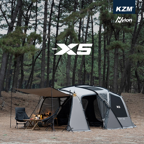 【KZM】NEW X5 別墅帳《泥灰》K221T3T11/一房一廳帳/BLACK黑帳