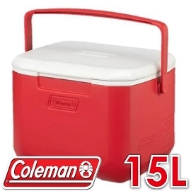 【coleman 美國 15l excursion 美利紅冰箱】 cm-27860/行動冰箱/冰桶/露營冰箱/保冷箱