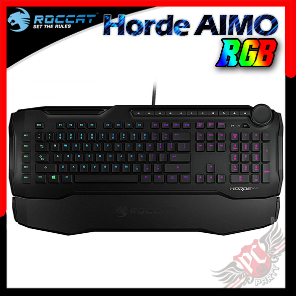 [ PC PARTY ] 德國冰豹 ROCCAT Horde Aimo RGB 薄膜式鍵盤 中文