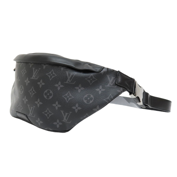 【二手名牌BRAND OFF】LOUIS VUITTON LV 路易威登 黑灰色 原花 PVC塗層帆布 Discovery Bum 胸包 M44336 product thumbnail 4