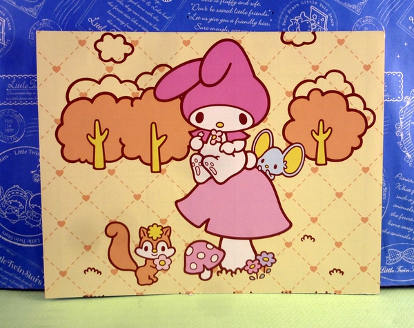 【震撼精品百貨】My Melody 美樂蒂~卡片_愛心紋路