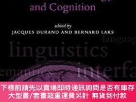 二手書博民逛書店Phonetics,罕見Phonology, And Cognition (oxford Studies In T