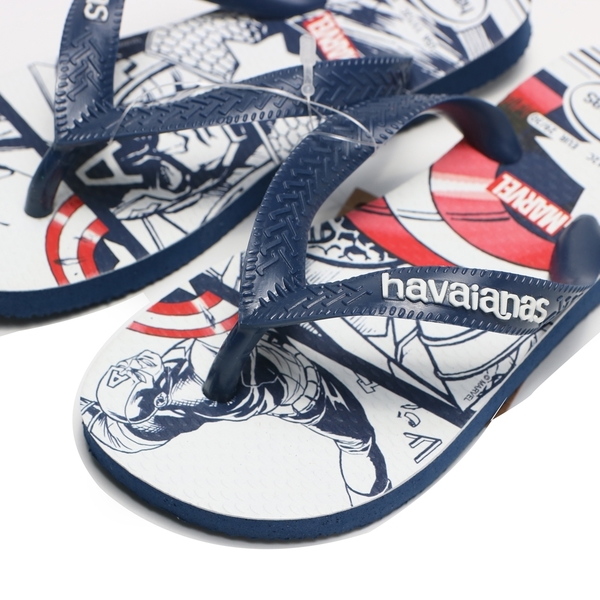 HAVAIANAS 哈瓦仕 童拖 人字拖 KIDS MAX 美國隊長 拖鞋 (布魯克林) 41395110306K product thumbnail 3